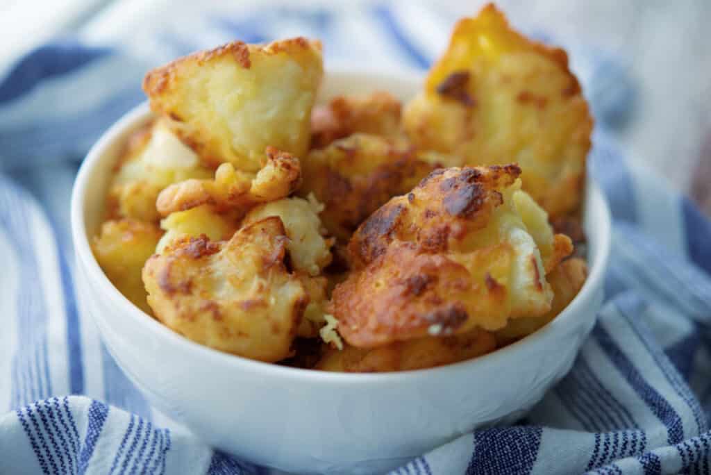 Parmesan Fried Cauliflower