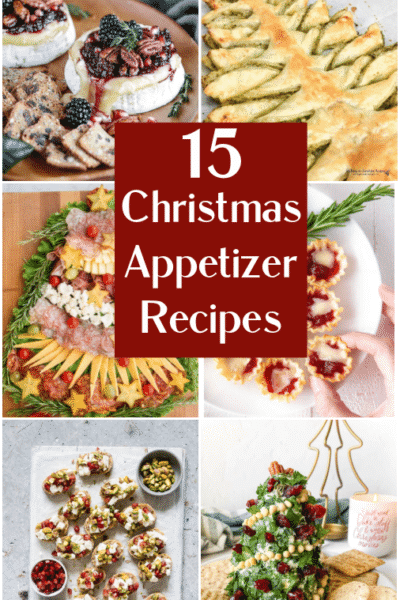 Christmas Appetizer Recipes collage photo