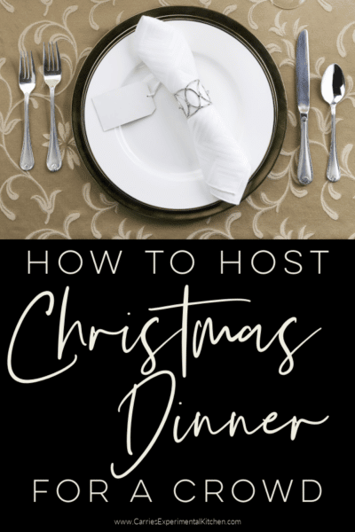 how to host Christmas dinner