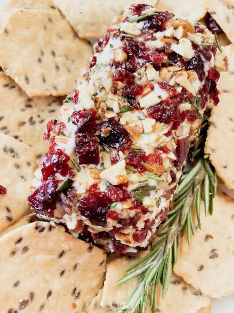 Cranberry Pecan Goat Cheese Appetizer