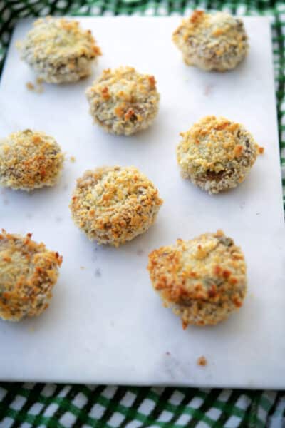 Utilize your favorite spinach and artichoke dip to turn stuffed mushrooms into your new favorite appetizer!