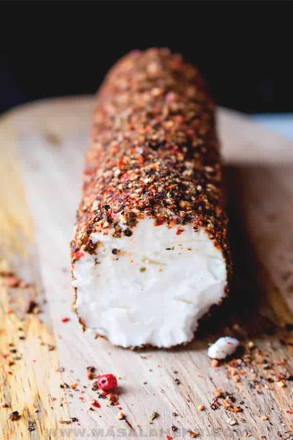 Spiced Cheese Log