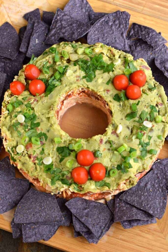 Wreath Taco Dip