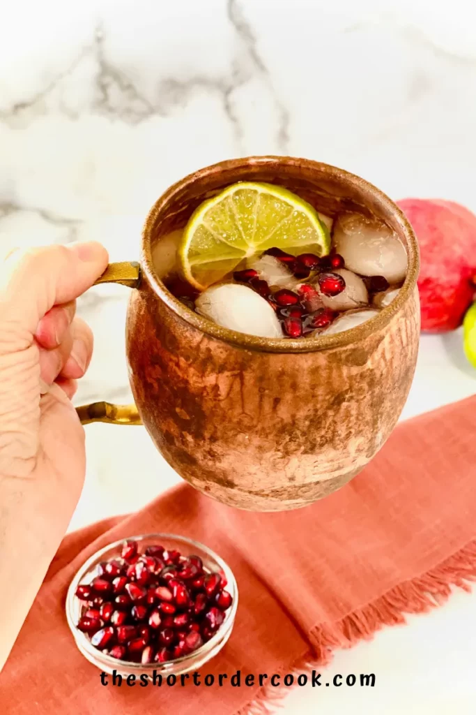 pomegranate moscow mule