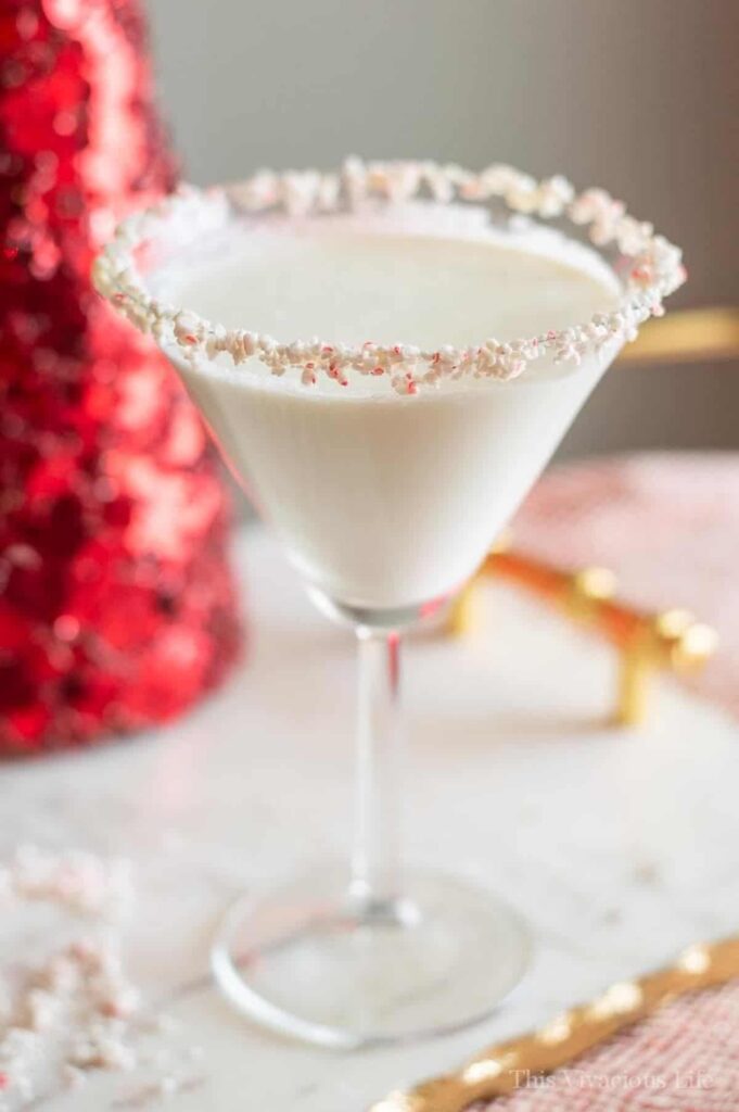 candy cane mocktail