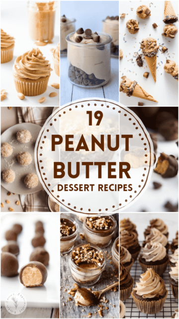 19 Peanut Butter Dessert Recipes | Carrie’s Experimental Kitchen