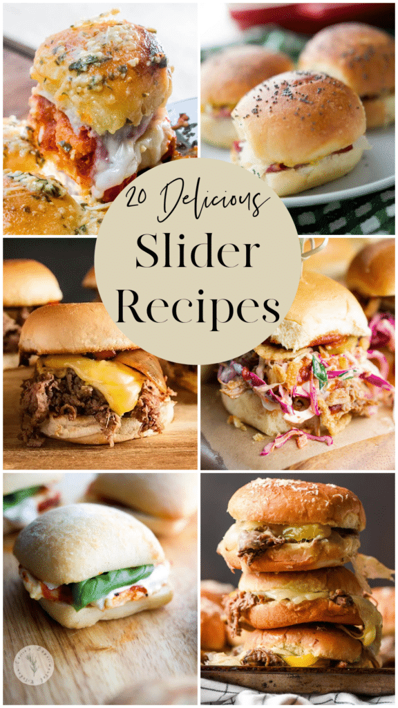 These delicious Slider Recipes are perfect for Super Bowl watch parties, tailgating or even just a fun, quick weeknight dinner or gatherings. 