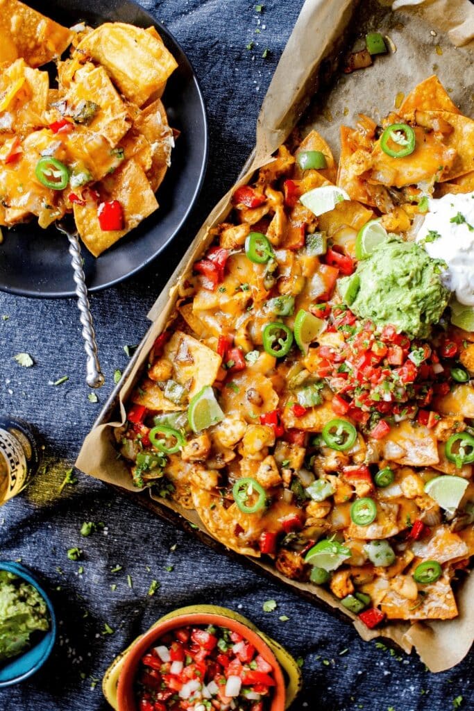 Chicken Fajita Nachos