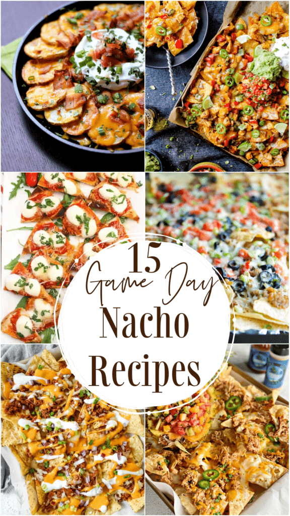 These game day nacho recipes are a delicious and easy snack for however you decide to watch your favorite game.