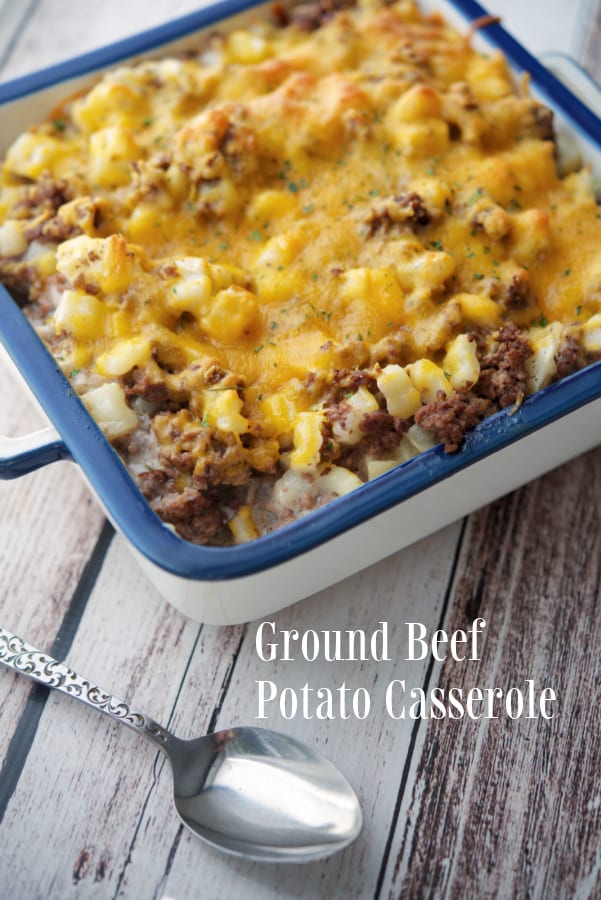 Ground Beef Potato Casserole