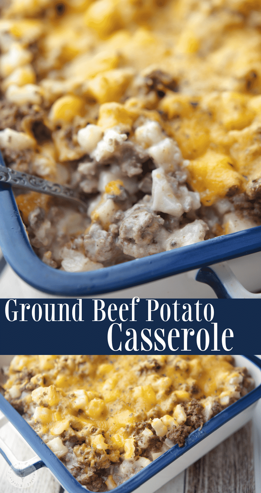 Ground Beef Potato Casserole | Carrie’s Experimental Kitchen