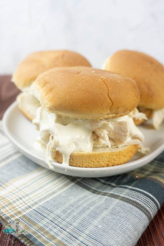 Instant Pot Alabama White Sauce Chicken Sliders