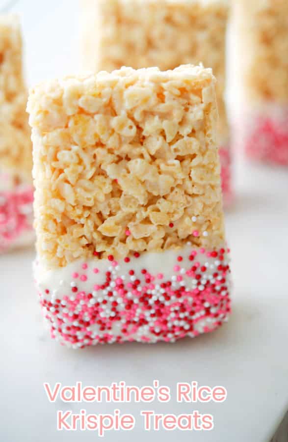 Valentine's Rice Krispie Treats