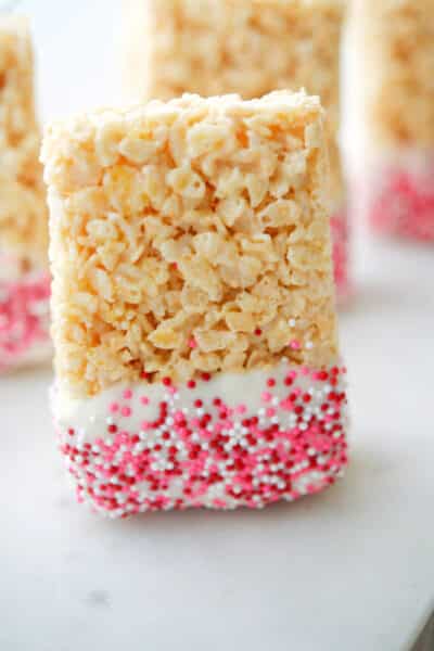 Valentine's Rice Krispie Treats