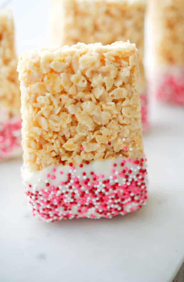 Valentine's Rice Krispie Treats