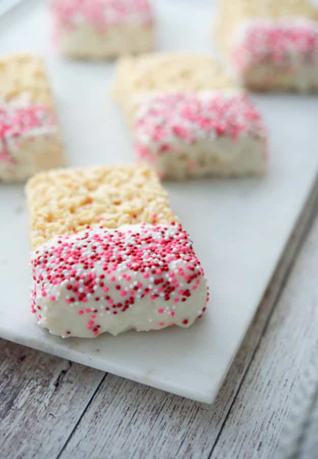 Valentine's Day Rice Krispie Treats