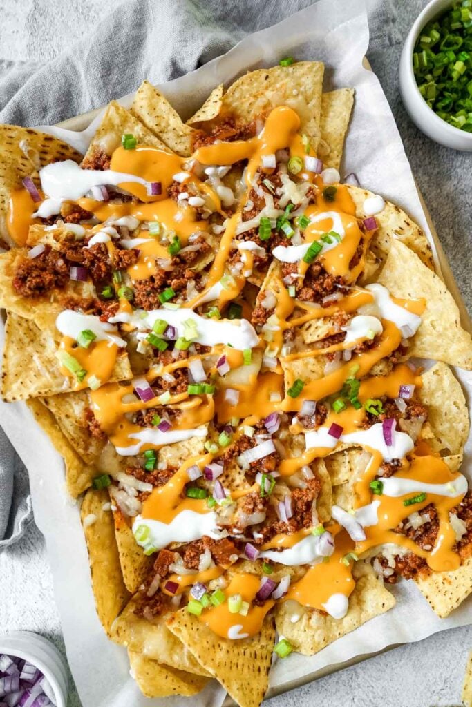 Chili Con Carne nachos