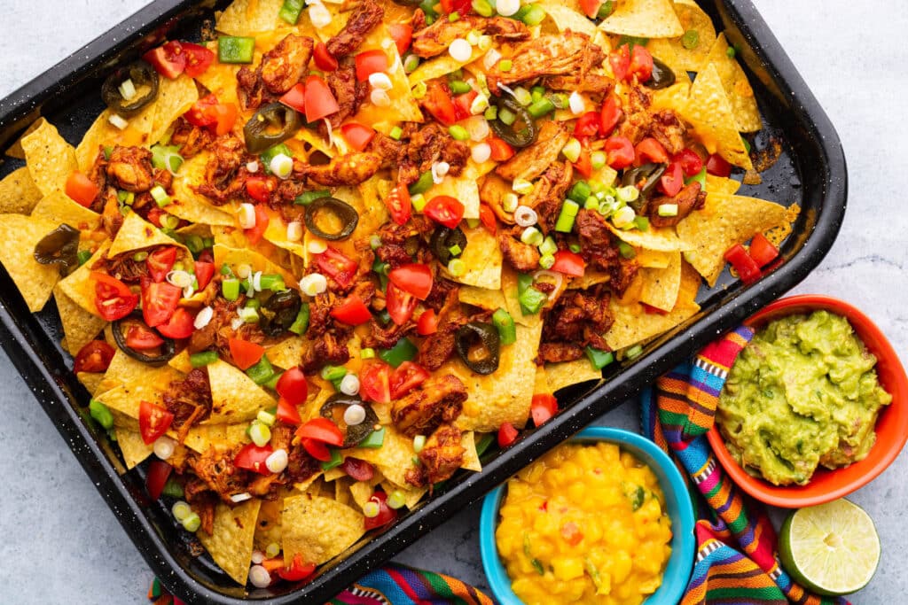 BBQ Chicken Nachos