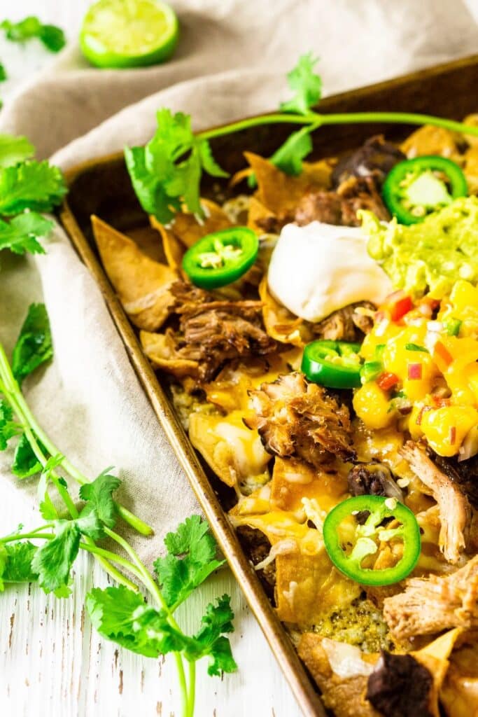 Jerk Pork Nachos