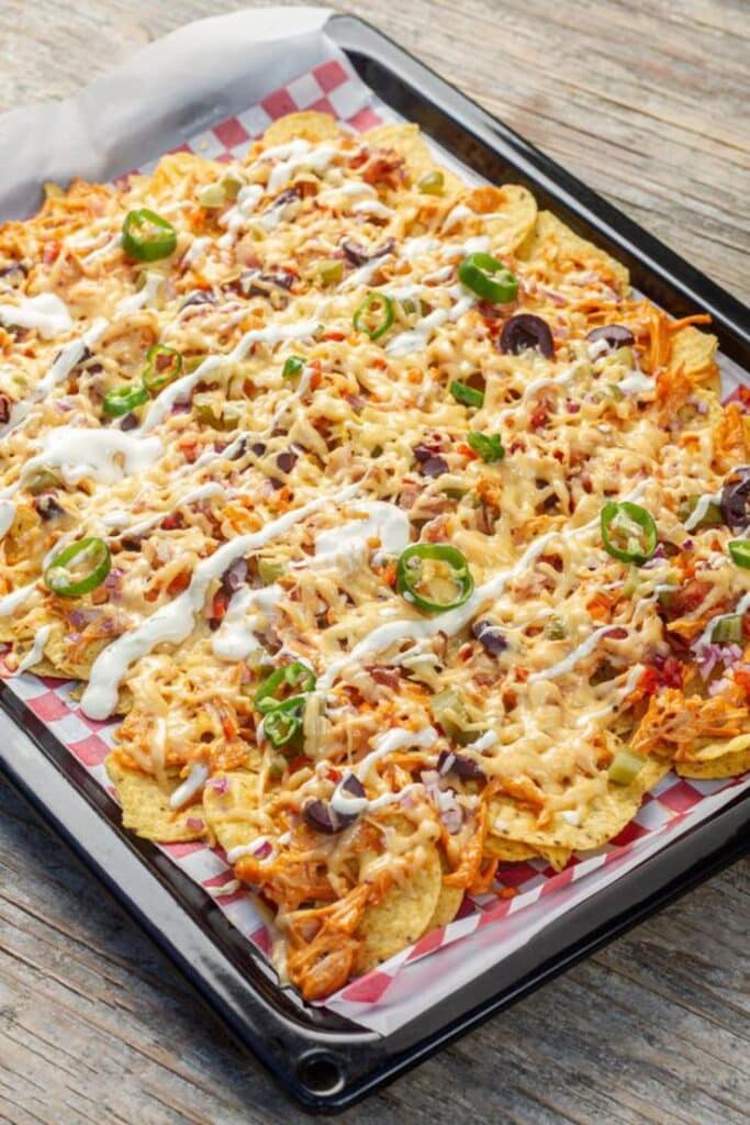 Buffalo Chicken Nachos