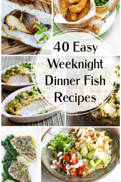 40 Fish Recipes collage