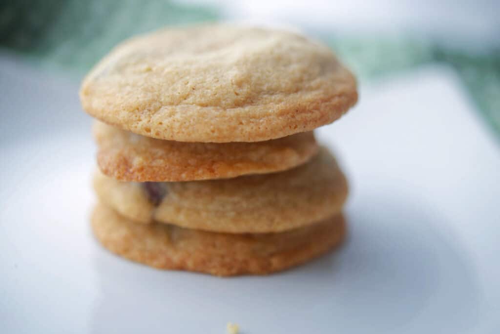 Stacked Irish Cream Chocolate Chip Cookies