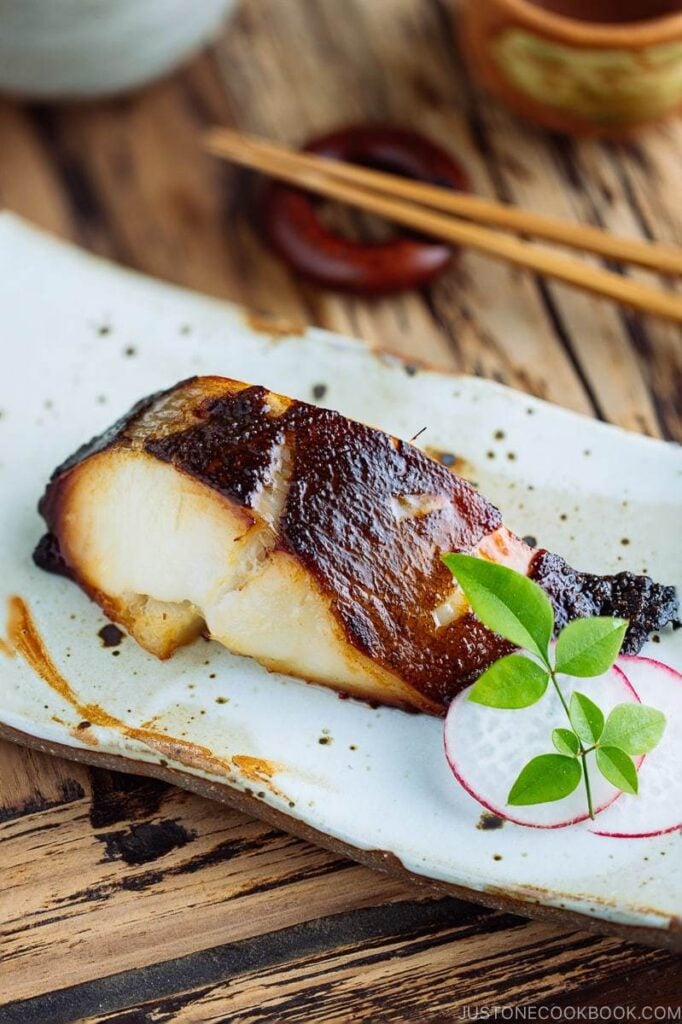 black cod with miso