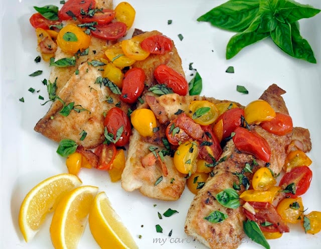 tilapia tomato basil