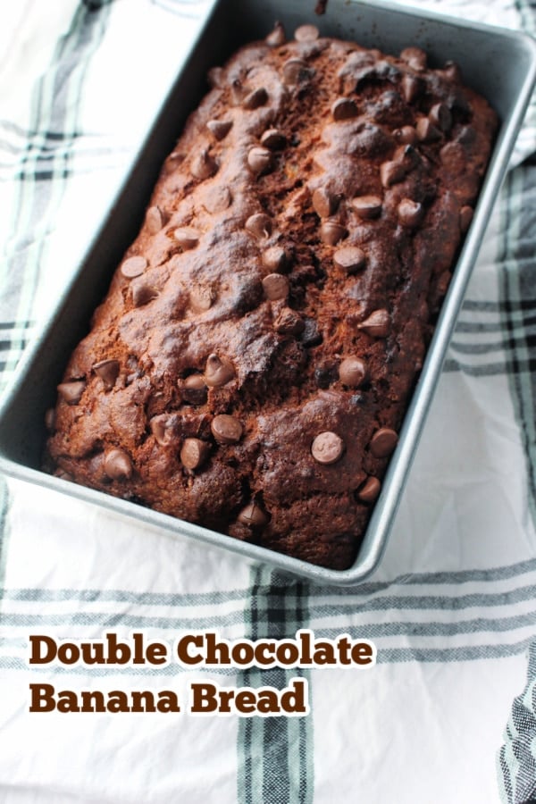 Double Chocolate Banana Bread