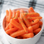 honey brown sugar glazed carrots long