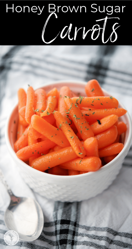 honey brown sugar glazed carrots long