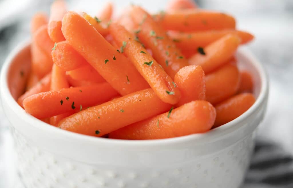 Honey Brown Sugar Glazed Carrots