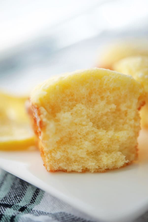 Inside Lemon Olive Oil Cakes