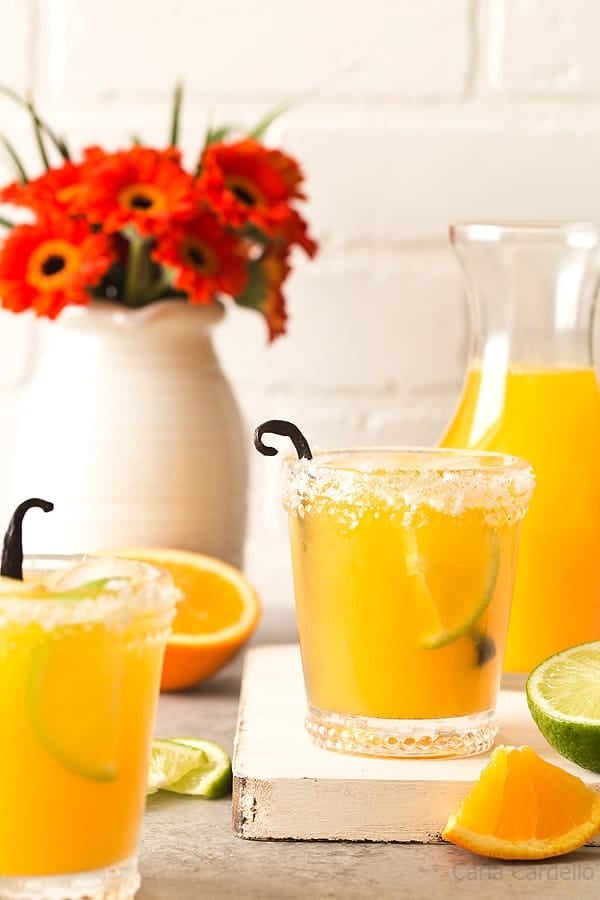 Orange Vanilla Margaritas