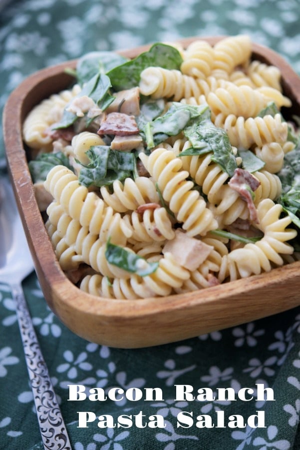 Bacon Ranch Pasta Salad