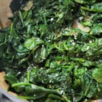 Balsamic Spinach with text