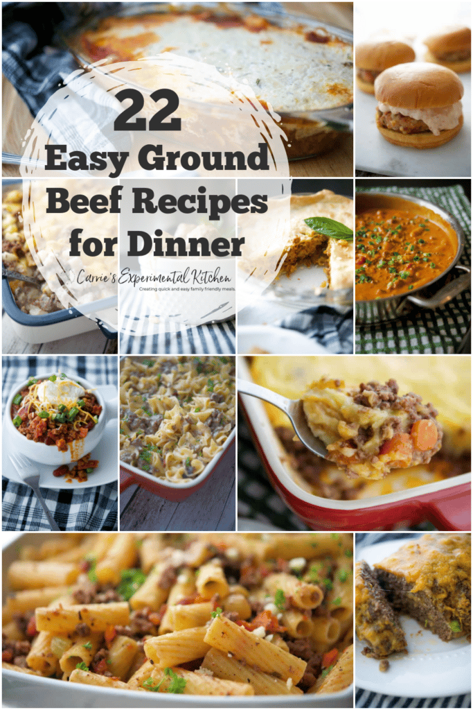 22 Easy Ground Beef Recipes for Dinner