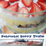 Patriotic Berry Trifle collage