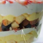 No Bake Patriotic Berry Trifle