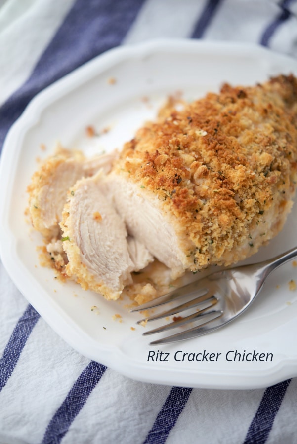 Ritz Cracker Baked Chicken Breasts
