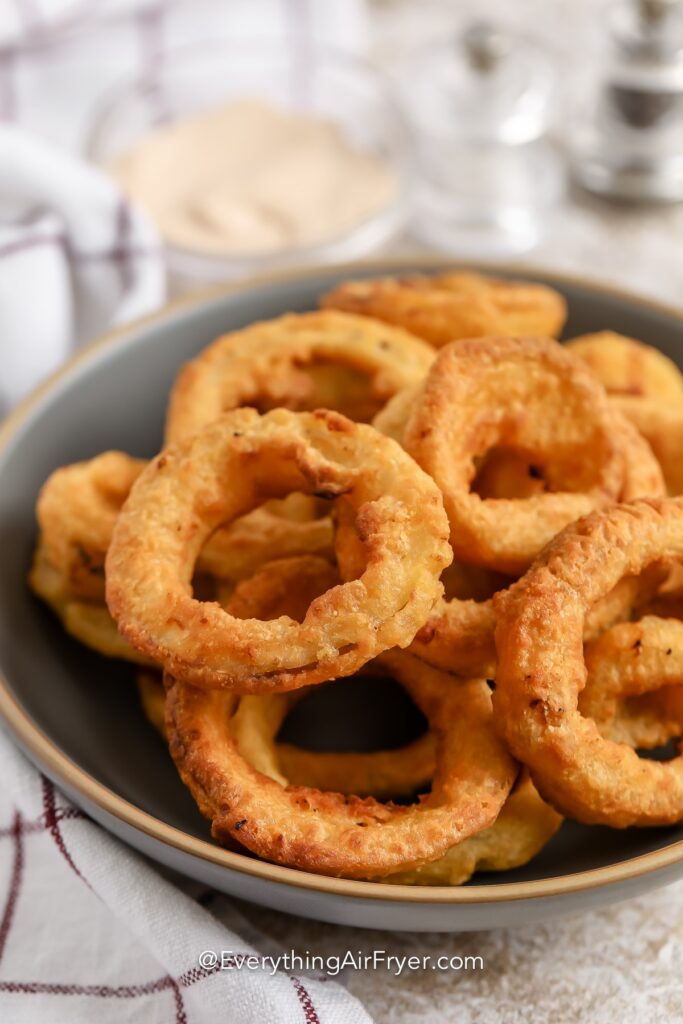 Air fryer onion rings