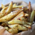 Roasted Garlic Parmesan French Fries