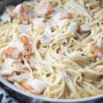 Seafood Linguine long