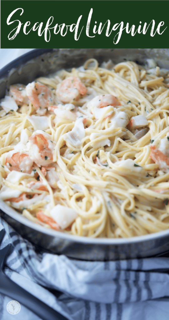 Seafood Linguine long