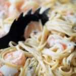 Seafood Linguine with description