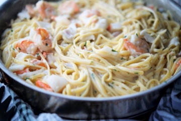 Seafood Linguine | Carrie’s Experimental Kitchen