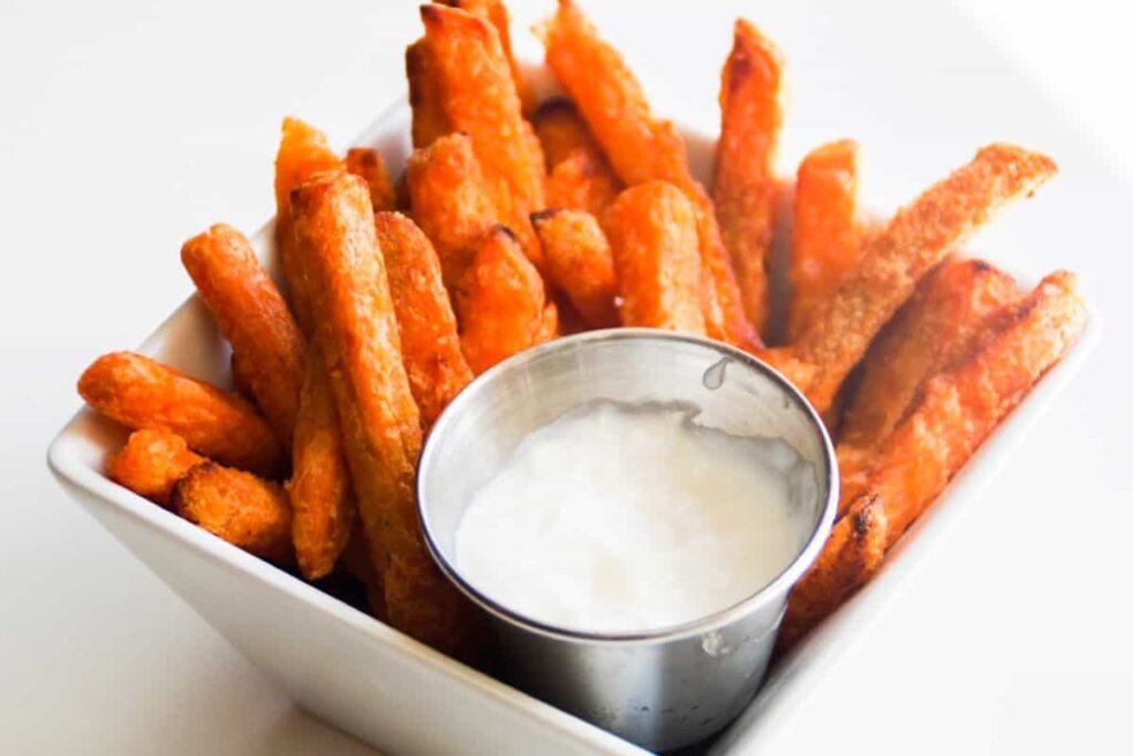 air fryer sweet potato fries