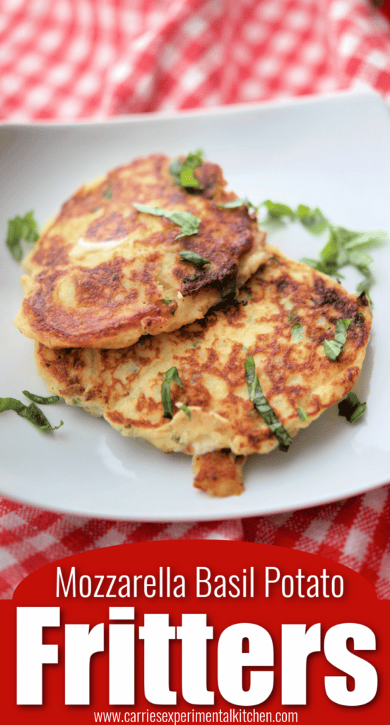 Mashed Potato Fritters on a plate.