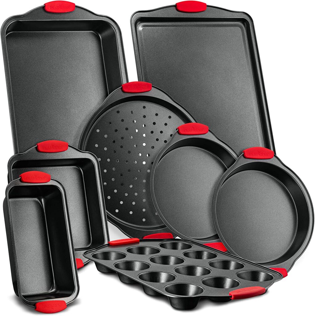 assorted non stick baking pans