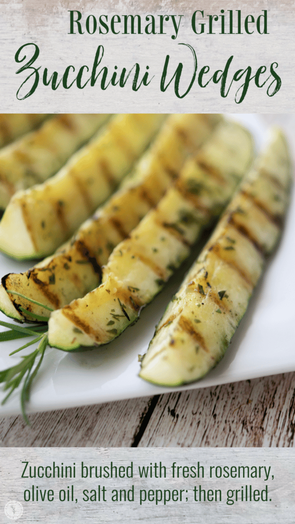 Zucchini on a white plate. 